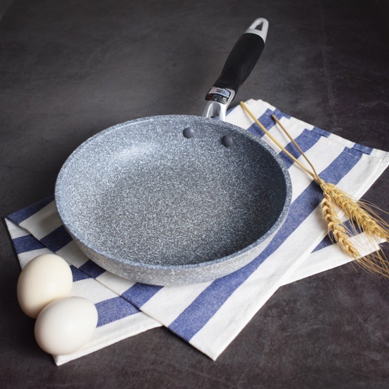 Medical Stone Frying Wok Pan Non-stick Pan Skillet Cauldron Induction