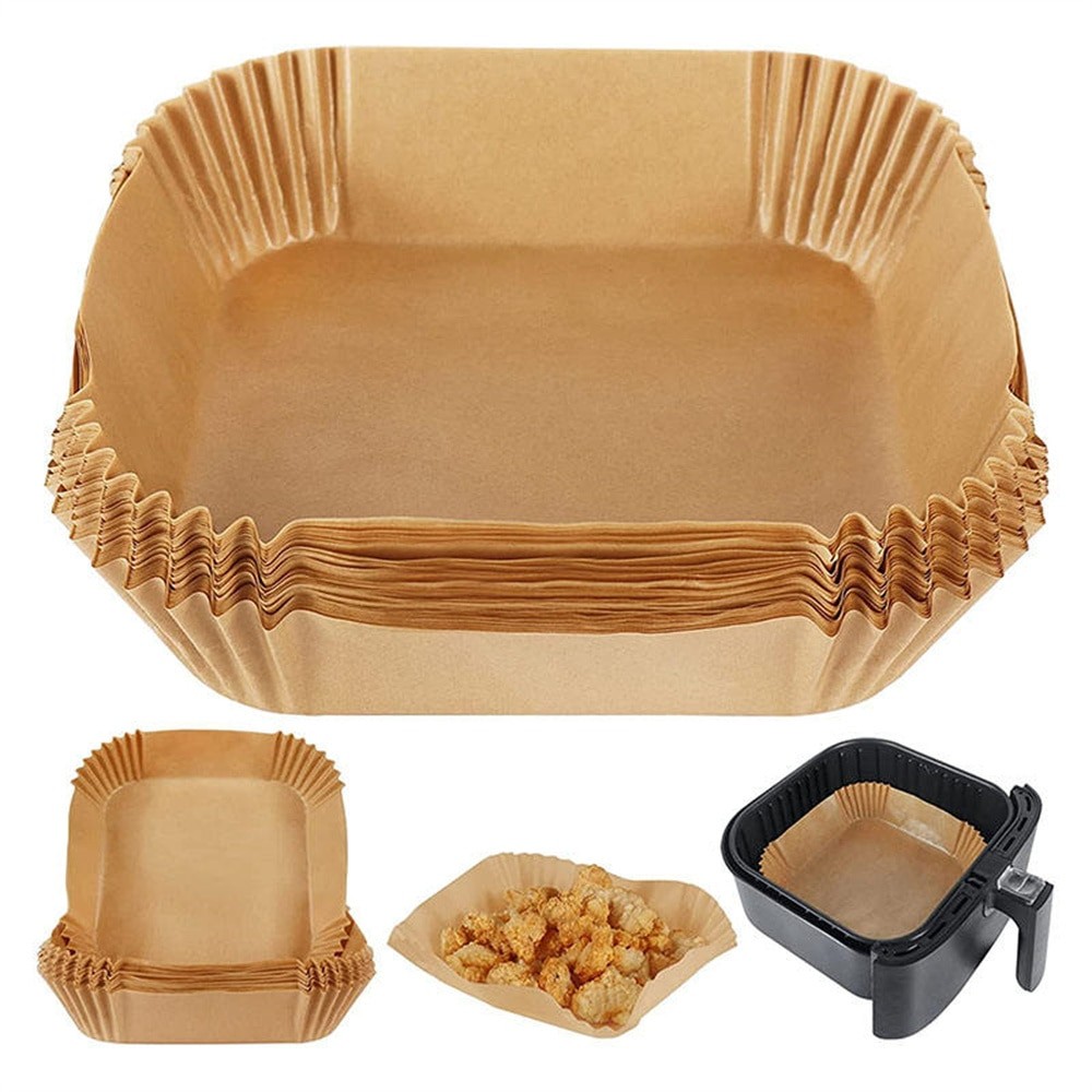 Terlaris, Air Fryer Disposable Parchment Paper Liner Square Round