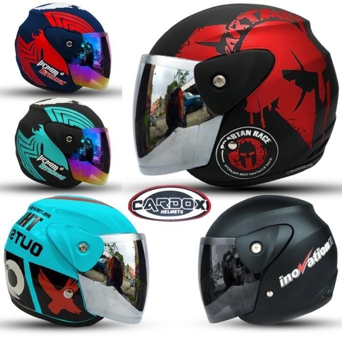 Helm Half Face Dewasa Evolution Seperti GM Original Pria Wanita SNI
