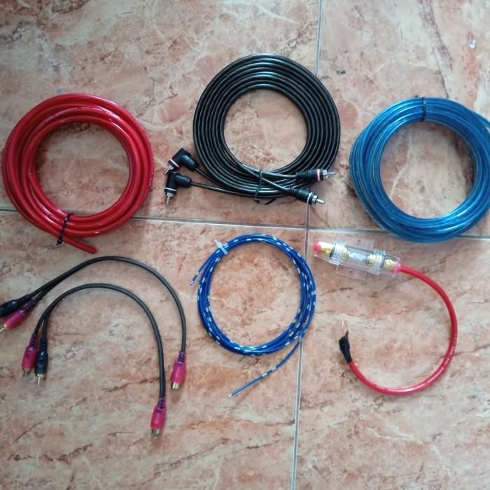 Paket Lengkap Kabel Audio Mobil Full set / Instalasi Sound