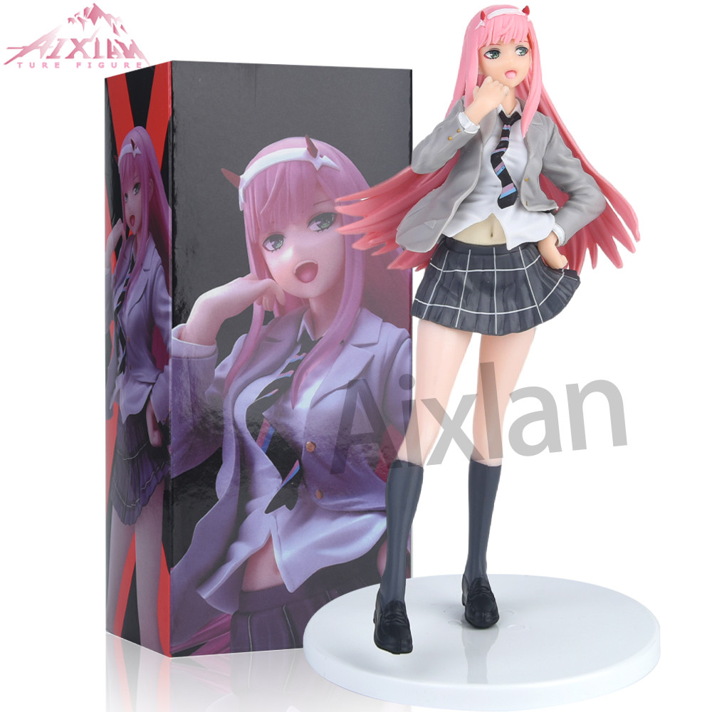 Aixlan 20Cm Anime Figure Sega Zero Two Darling In The Franxx 02 National Team Pvc Action Figure