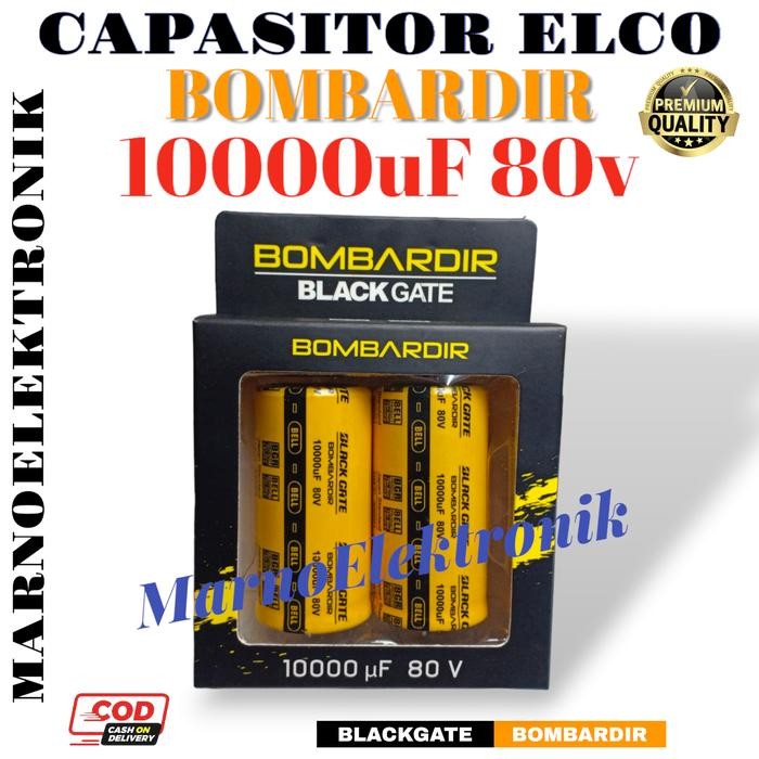 CAPASITOR ELCO BOMBARDIR BELL 10000UF 80V KAPASITOR 10000 UF 80 V ORI