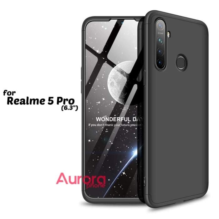Realme 5 PRO (6.3") Hard Case Armor Full Cover 360 GKK Original Casing