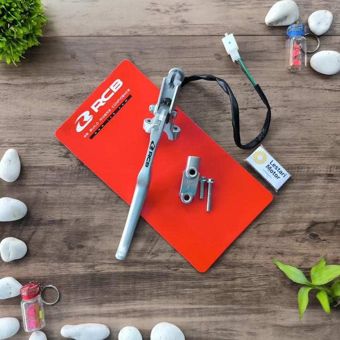 HANDEL HANDLE TUAS KOPLING E2 REM KIRI MIO VARIO BEAT SILVER ORI ORIGINAL RCB ASLI