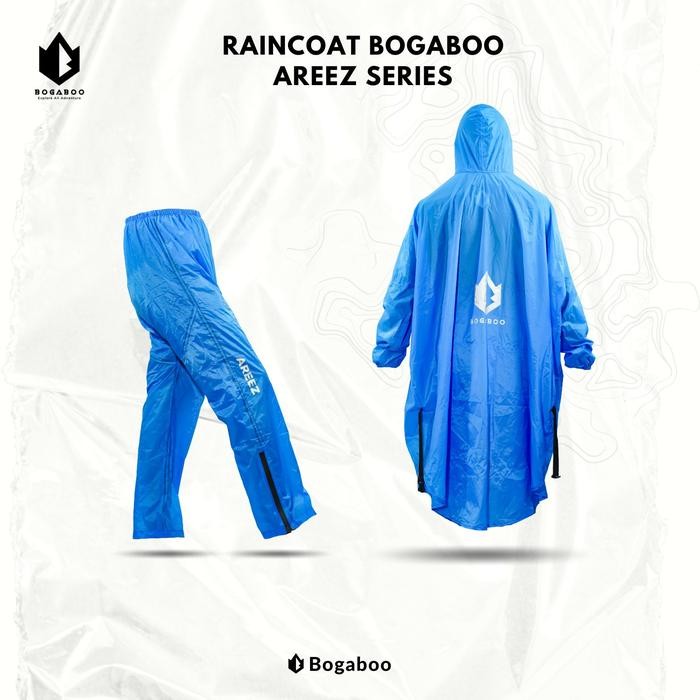 jas raincoat setelan ponco keril hiking ultralight 20D bogaboo areez