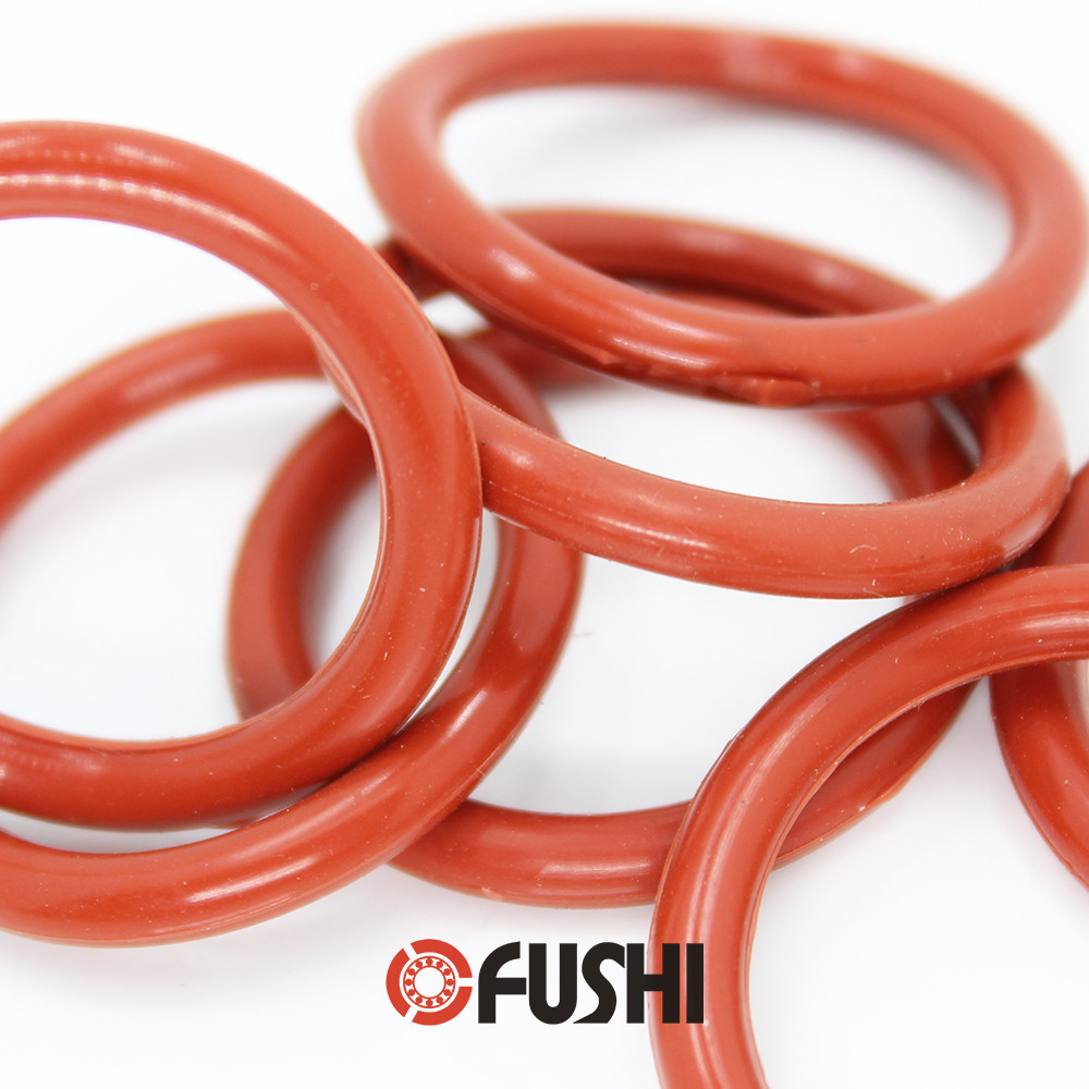 CS1.8mm Silicone O RING ID 7.3/7.6/8/8.5/8.75/9/9.25*1.8 mm 100PCS