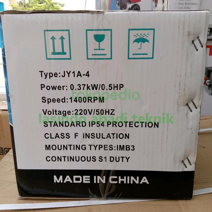 DINAMO 1/2 HP SUMURA 1 PHASE 1400 RPM ELEKTROMOTOR SUMURA 0,5HP