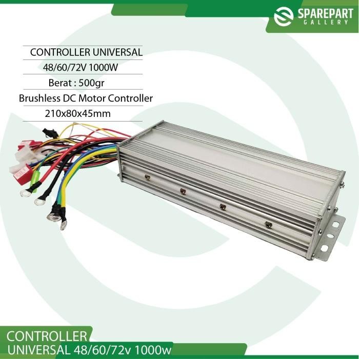 CONTROLLER UNIVERSAL BLDC 48/60/72V 1000W