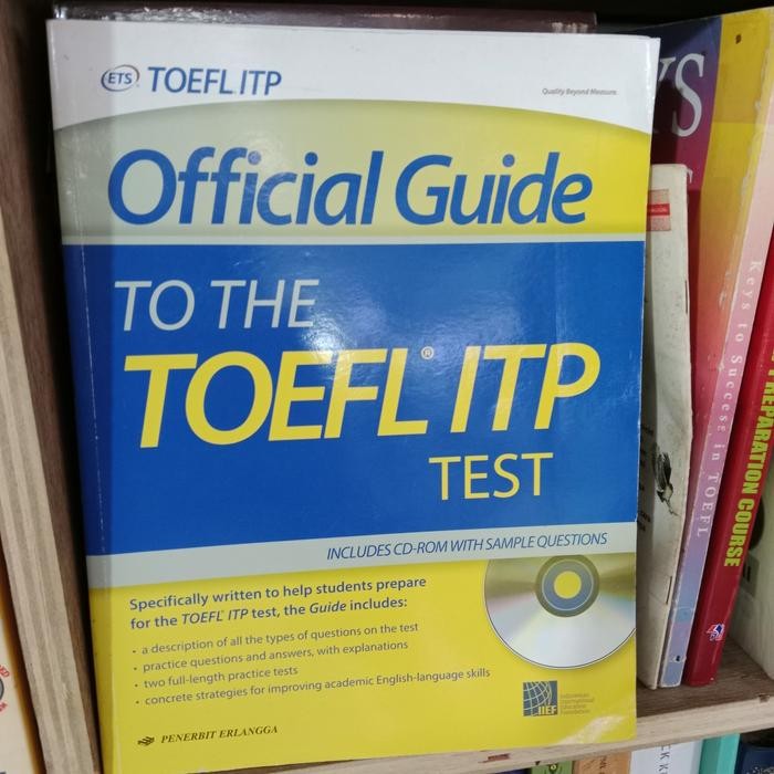 official guide to the toefl itp test
