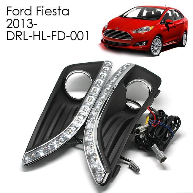 Ford Fiesta 2013 DRL White Led