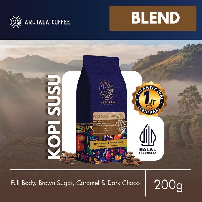 

Arutala Kopi Susu Blend - For Kekinian Coffee - 200 Gram