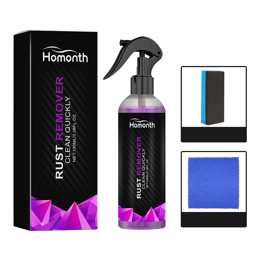 

100ml Rust Remover Rust Inhibitor Derusting Spray Car Maintenance Cleaning Agent Car Metal Chrome