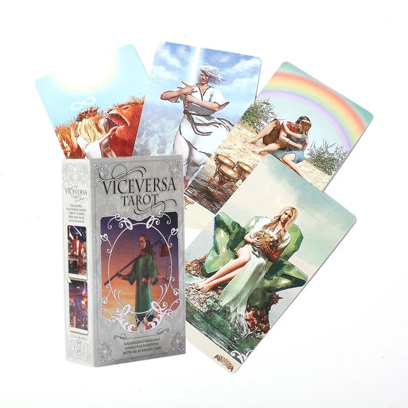 

1Pcs Deck Tarot Vice Versa Tarot Cards Deck Board Games For Party Playing Table Oracle Entertainment