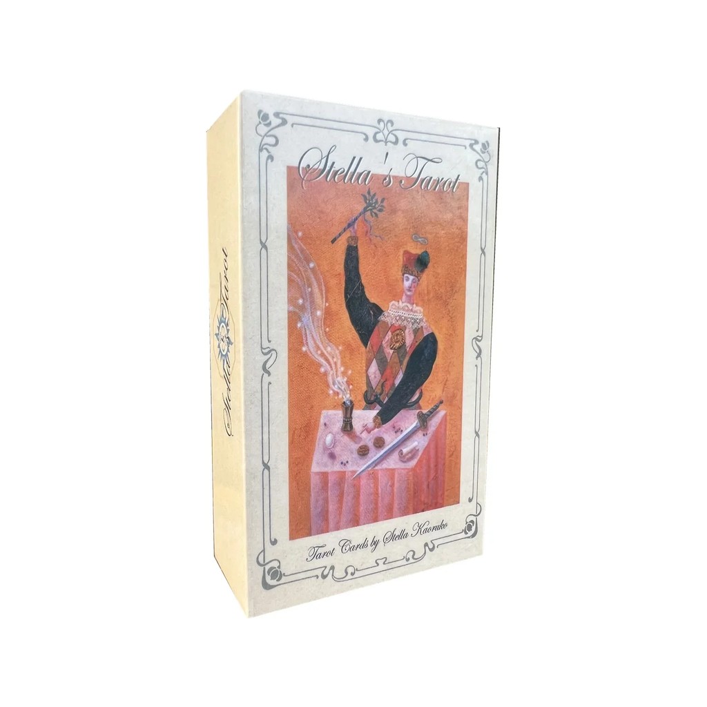

1Pcs Deck Tarot Cards For Divination Personal Use Poker Size Occult Stella's Tarot Oracle Deck Hot