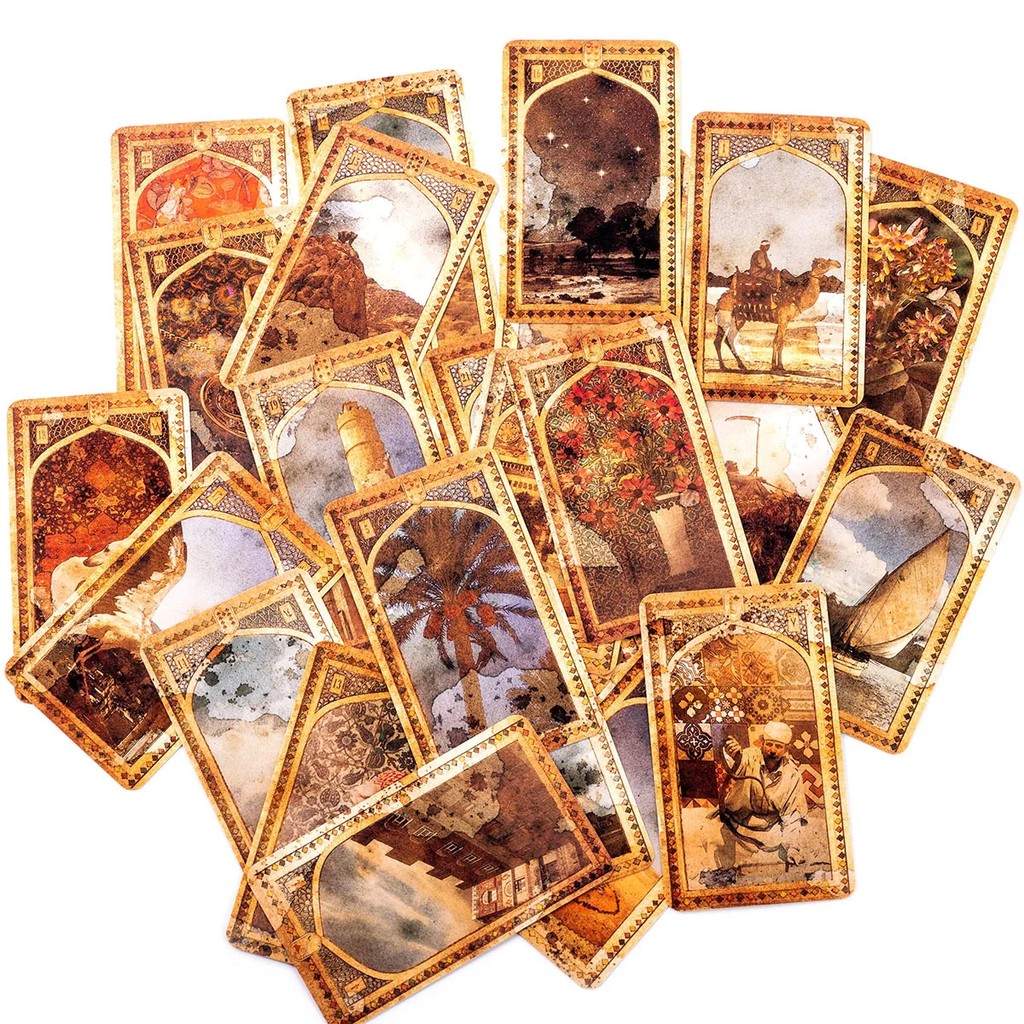 

1Pcs Deck Tarot Old Arabian Lenormand Tarot Cards High Quality Tarot Deck