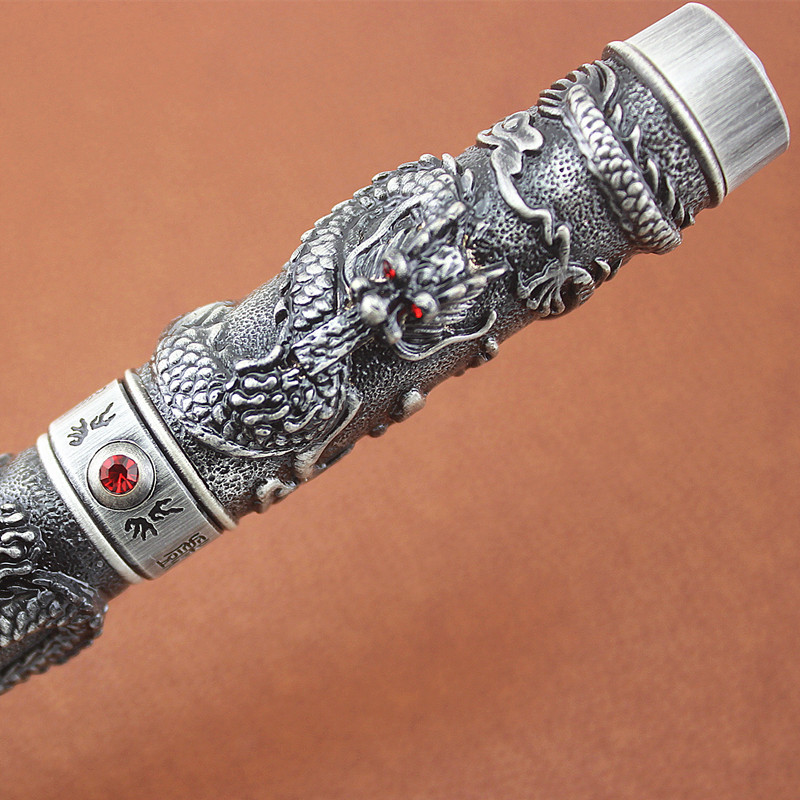 

High Quality Luxury Dragon Ballpoint Pen Vintage 0.7MM Nib JINHAO Ball Pen Novelty Gift Office
