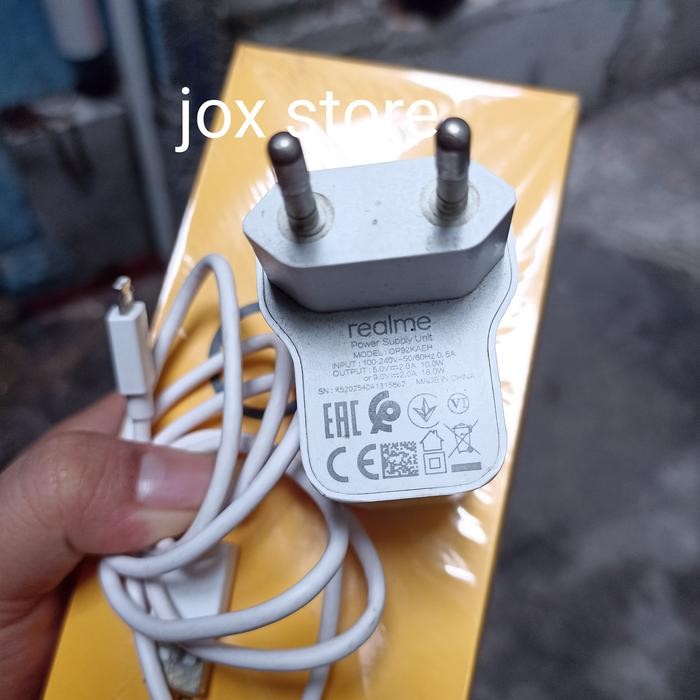 Charger Realme C15 Micro USB Bekas Copotan Original 100%