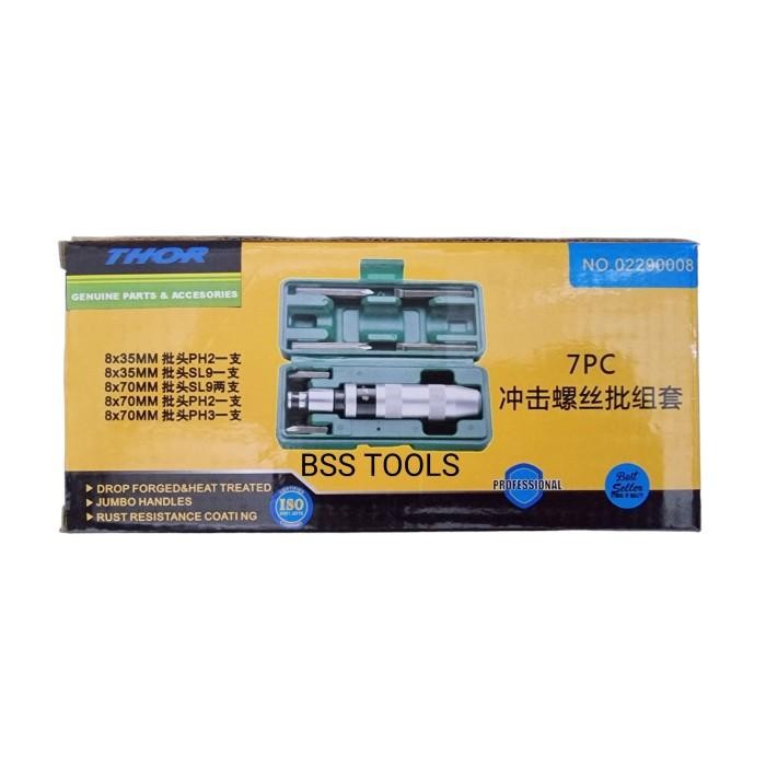 [Allthebest] Obeng Ketok Obeng Dok Impact Driver Set 5pcs MCPRO