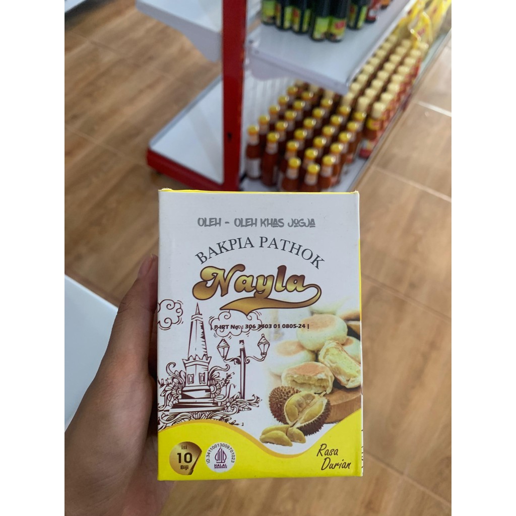 

NAYLA BAKPIA PATHOK RASA DURIAN ISI 10