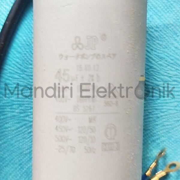 (Allthebest) Kapasitor JP 45 Mikro - Kapasitor Kabel 45 Uf 450V JP