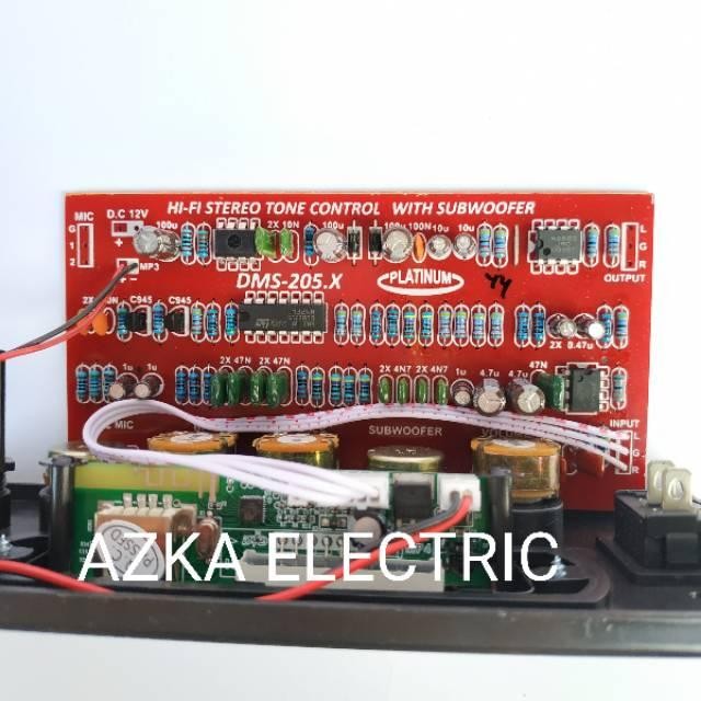 (Allthebest) Kit Tone Control Stereo Plus MP3 Bluetooth DMS 205