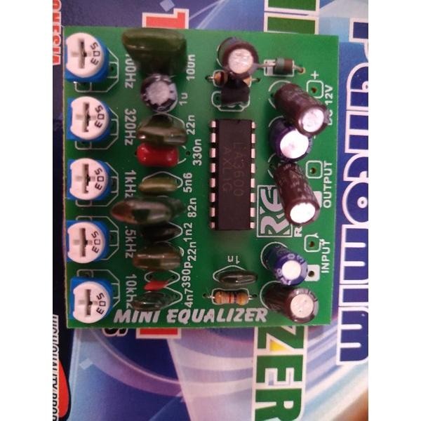 (Allthebest) Kit mini equalizer 5 channel mono trimpot ( 644 )