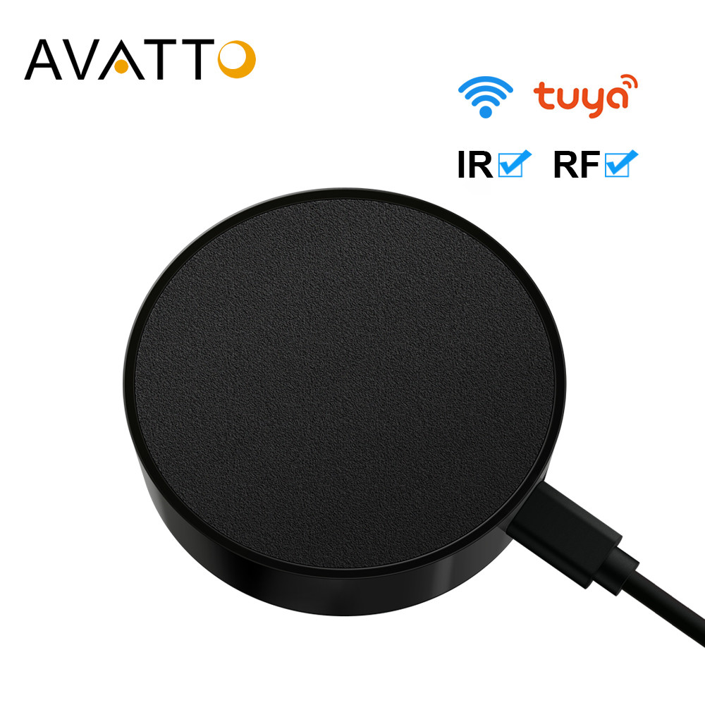 AVATTO Tuya Universal WiFi RF+IR Remote Control with DIY RF433/RF315