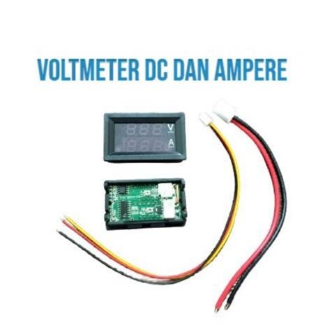 (Allthebest) VOLTMETER DIGITAL VOLT DC DAN AMPERE