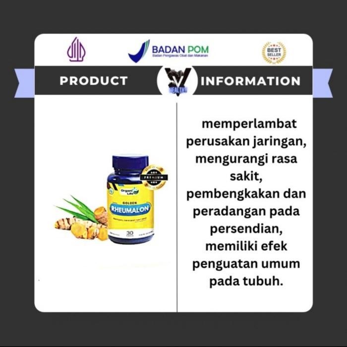

Rheumalon Isi 30 Asam Urat,Rhematik,Nyeri Sendi Ori Bpom Promo Bes Seller