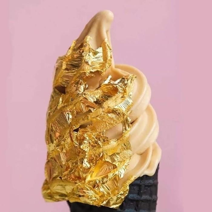

(Allthebest) Edible Foil Gold / Silver / Kertas Foil Emas