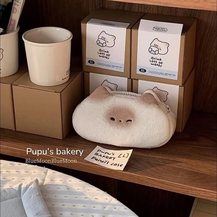 

NYBEBY26 [COD]TEMPAT PENSIL HAMBURGER/ROTI FRENCH /TOAST LUCU KAIN KOTAK PENSIL SEKOLAH AESTHETIC