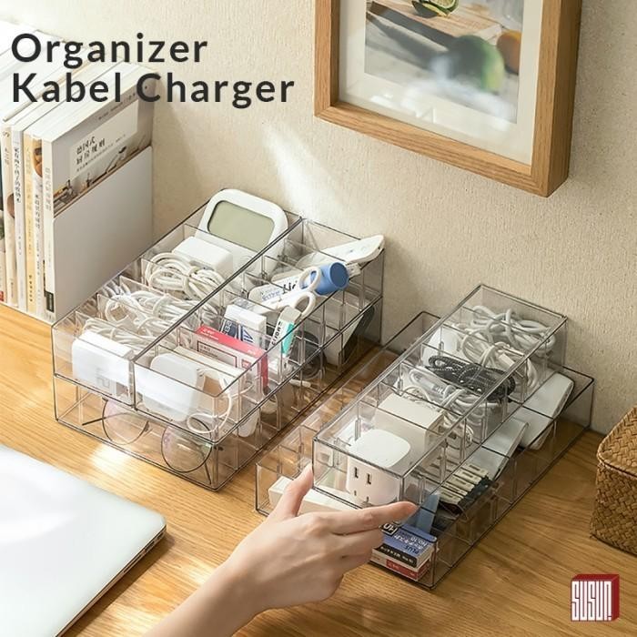 

NYBEBY26 KOTAK ORGANIZER KABEL CHARGER ALAT TULIS PERHIASAN AKSESORIS BOX