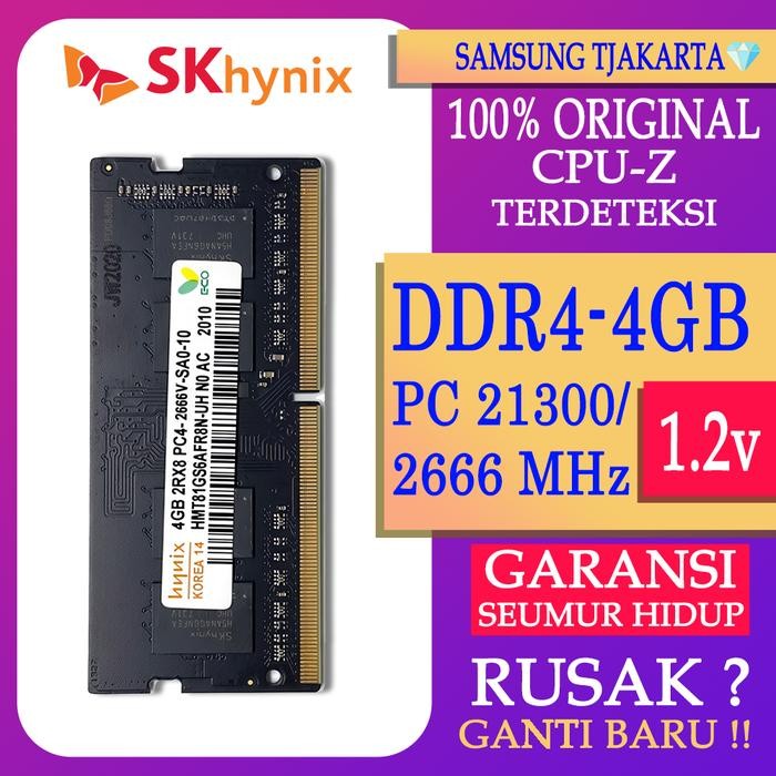 Ram Laptop Hynix Ddr4 4Gb 2666 Mhz 21300 Ori Gaming Ram Nb Ddr4 4Gb