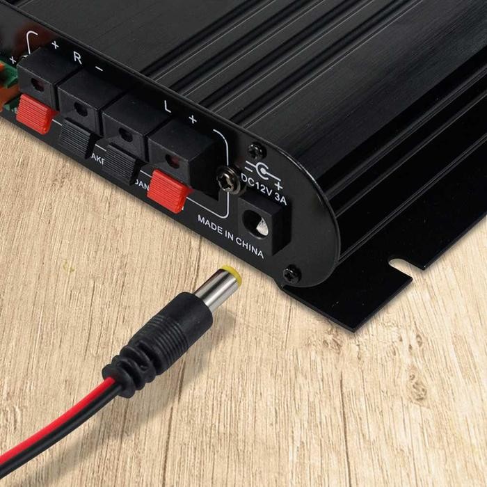 Mini Hifi Stereo Ampli Treble Bass Booster 12V 200W - Lvpin Lp-838 New