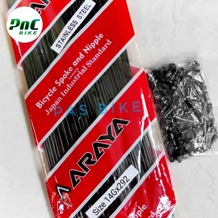 Jari 292 mm jari 29 er jari 700c spoke 292 stainless plus nipel