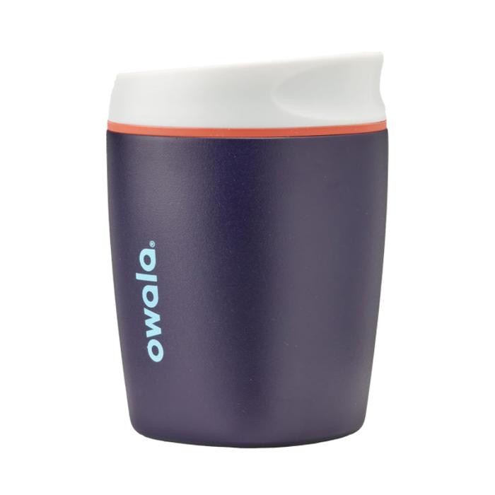 Owala SmoothSip Insulated Stainless Steel Coffee Tumbler, Reusable Iced Coffee Cup, Hot Coffee
