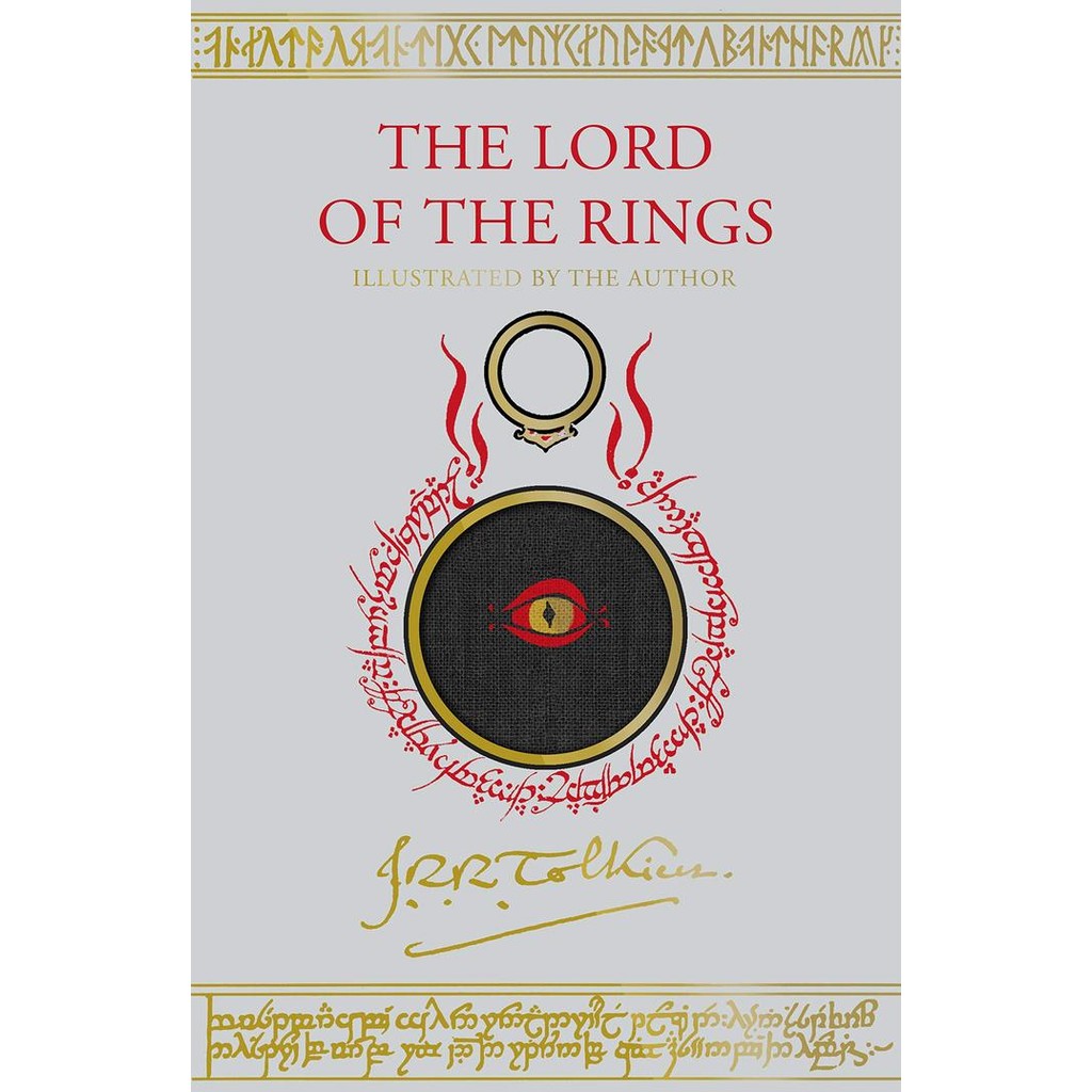 BOOK BUKU NOVEL The Lord of the Rings Illustrated Edition - Hardcover