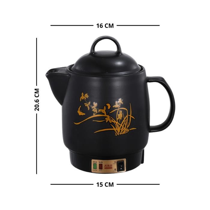 Teko Keramik/Panci Obat Listrik/Panci Godok Obat China/Teko Listrik