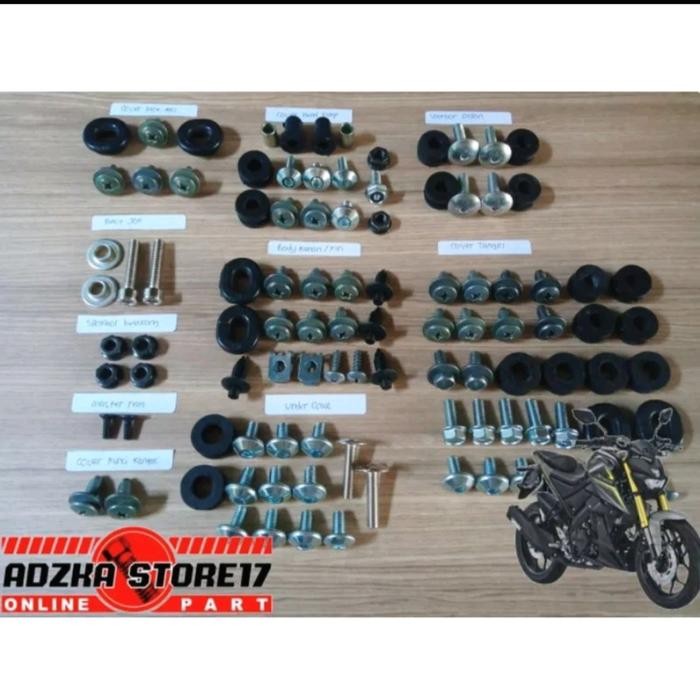 Baut fullset Yamaha xabre/baut bodi fulset Yamaha xabre150