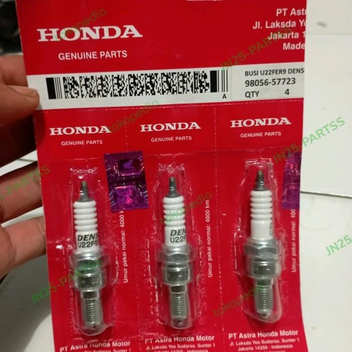 (Allthebest) BUSI DENSO U22FER9 HONDA VARIO 110 LAMA KARBU ASLI ORI