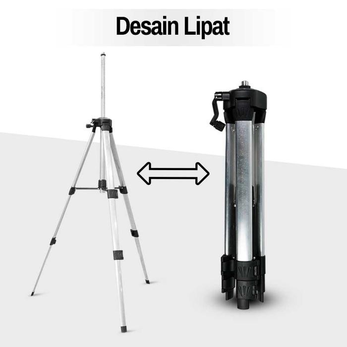 Tripod Laser Level Leveling Hilda Universal Khusus Untuk Meteran Laser