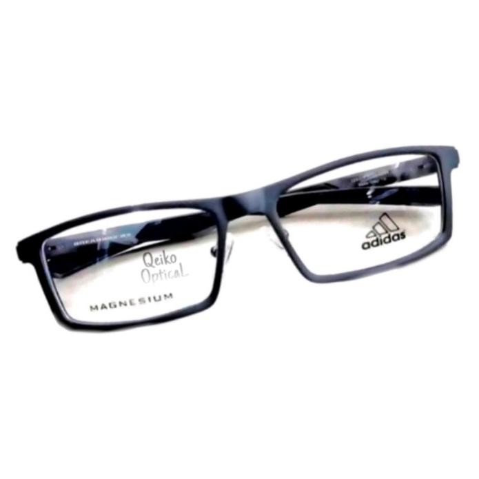 Frame Kacamata Pria Sporty Titanium Carbon Adidas Breadbox C1-S54 Blk Gratisongkir