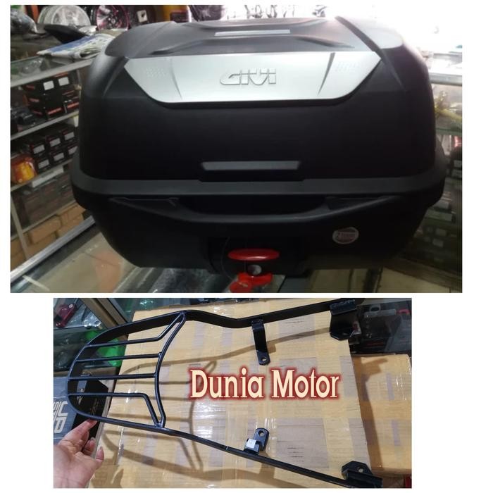 Box Givi E43 Ntl Dan Breket Bracket Box Motor Cb Adv 150 Cb New Vixion #Gratisongkir
