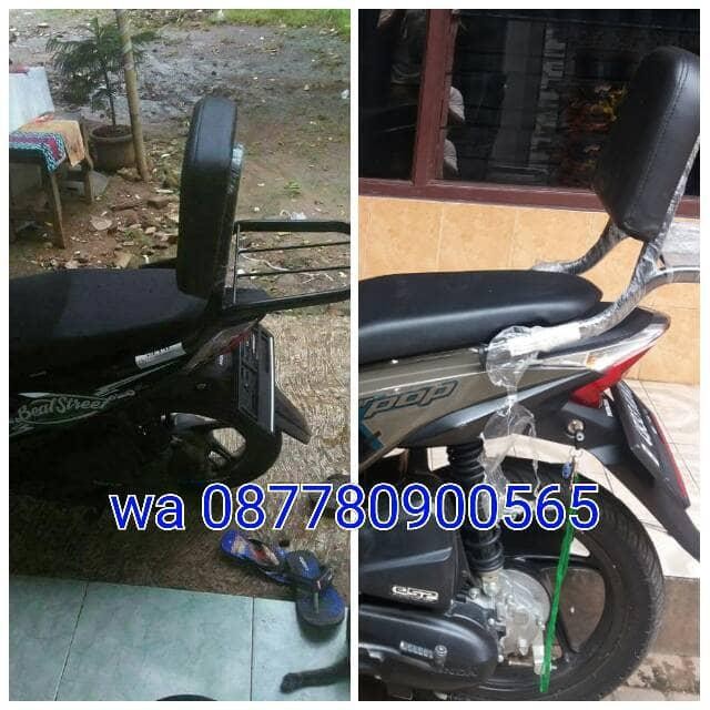 Sandaran Belakang Motor Beat #Gratisongkir
