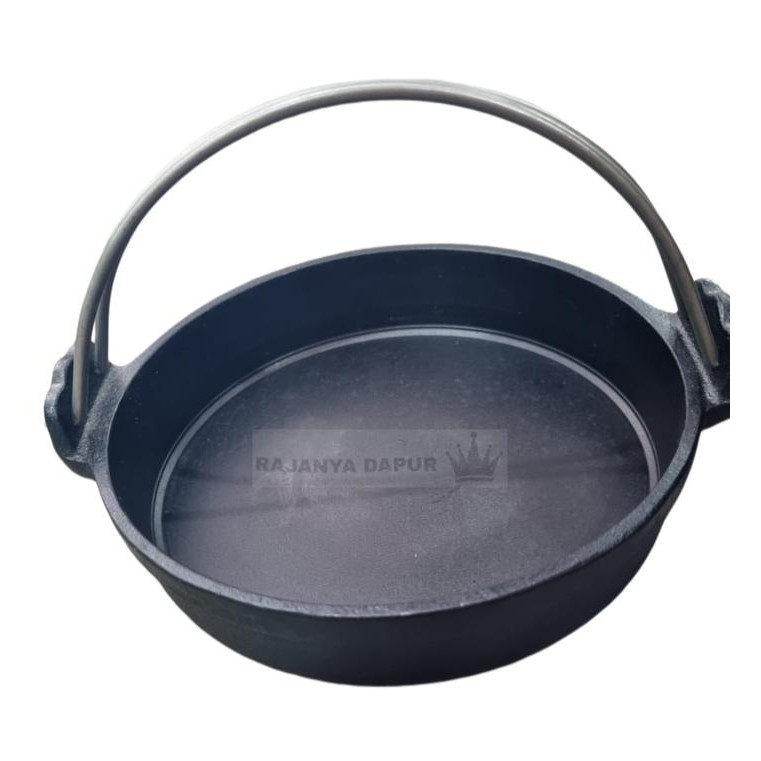 Sukiyaki pan hotplate 25 cm - kangkung hotplate - kangkung hot plate