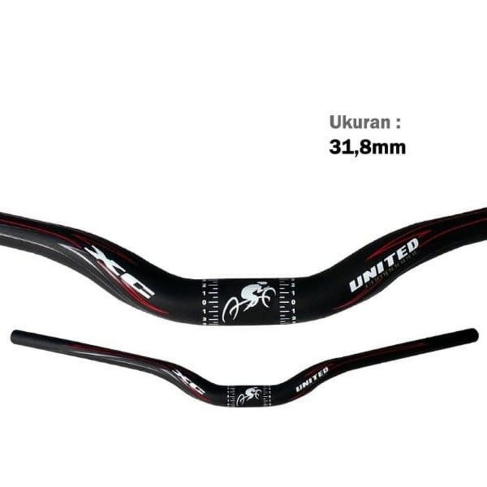 Paling Baik Stang United Mtb Oversize 31.8 Panjang 70Cm
