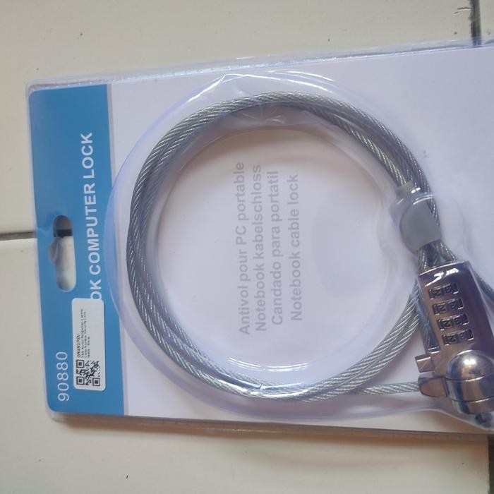 Kensington Lock Kunci Laptop Kombinasi Angka Number