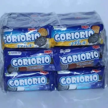 

Goriorio Coklat Goriorio Vanila goriorio Mix| Isi 20 Bks | Siantar Top murah snack murah snack grosir snack enak