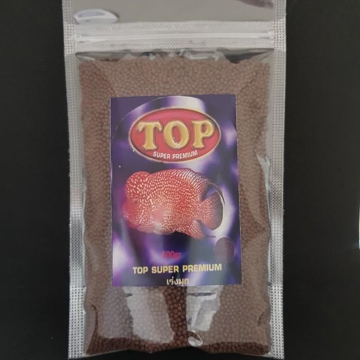 PELLET IKAN / PELET LOUHAN TOP SUPER PREMIUM THAILAND REPACK 100 GR