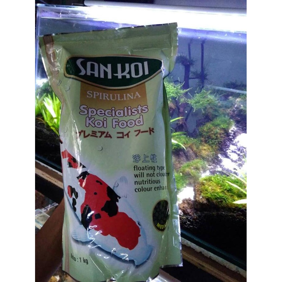 PAKAN IKAN KOI SANKOI SMALL/MEDIUM
